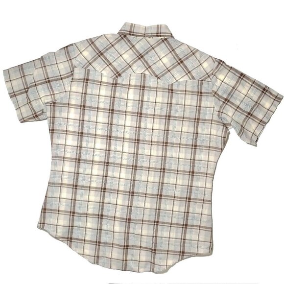 Vintage Levis Strauss & Co. Western Snap Button L Short sleeve - Picture 4 of 8